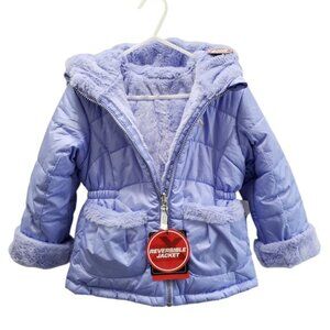 Brand New Girl's Reversible Winter Jacket  Size 2T